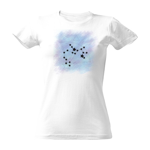 Tričko s potiskem Madam střelec