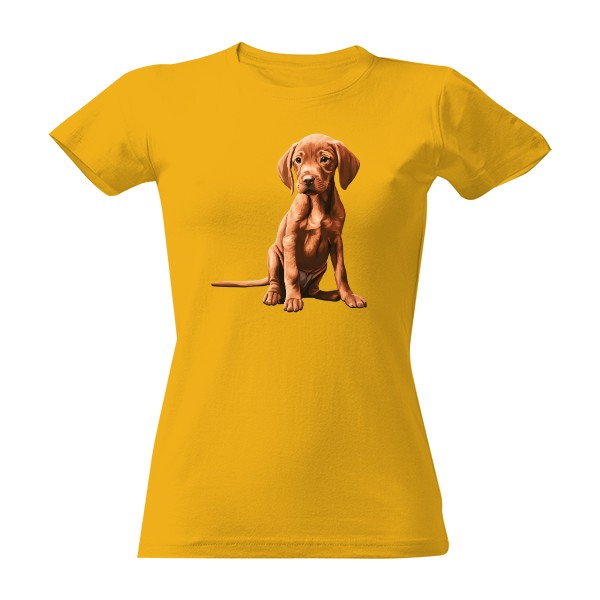 Tričko s potlačou maďarská vyžla stavač pes