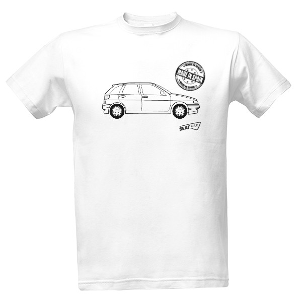Tričko s potiskem Made in Spain - SEAT Ibiza 6K