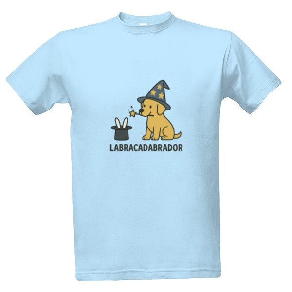 Tričko s potiskem Labracadabrador