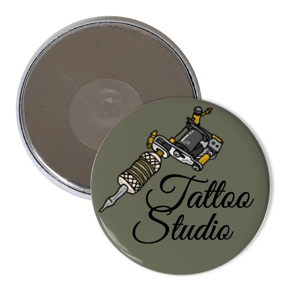 Magnet Tattoo Studio vlastní text