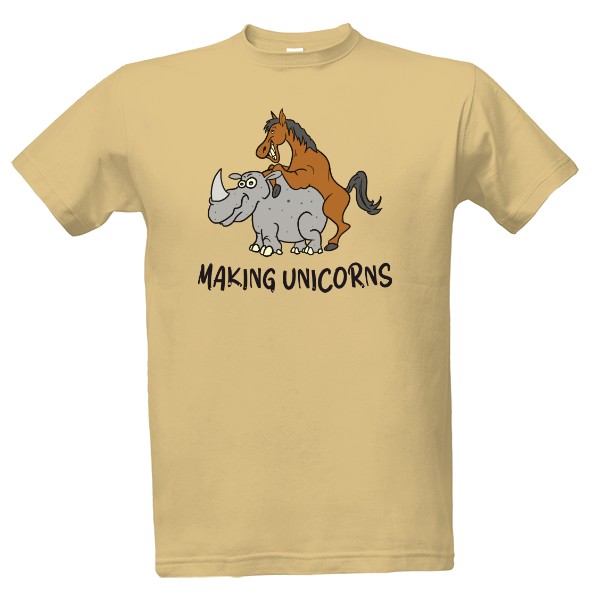 T-shirt Making unicorns