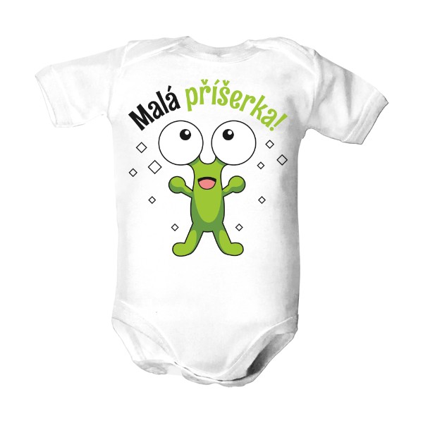 Dětské body  s potiskem Malá příšerka