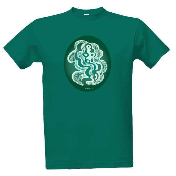 Tričko s potiskem Malachit