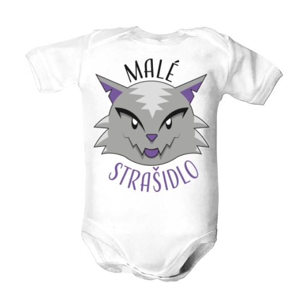 Dětské body  s potlačou Malé strašidlo