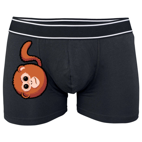 Boxerky Kariban s potiskem Malej opičák - Trenky