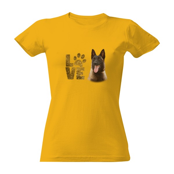 Tričko s potiskem Belgický ovčák Malinois