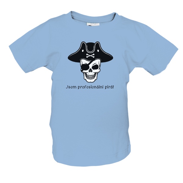 Tričko s potiskem Malý pirát – stylový kousek pro dobrodružné děti