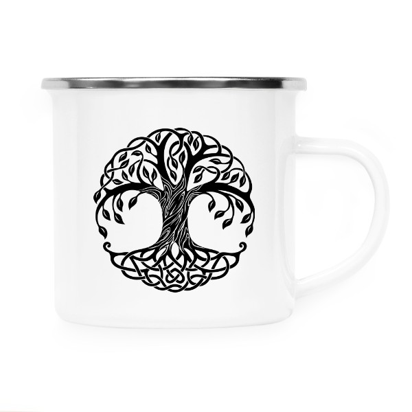 Malý plechový hrnek