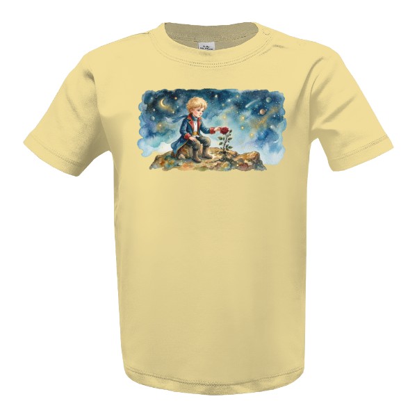T-shirt Malý princ modrá 
