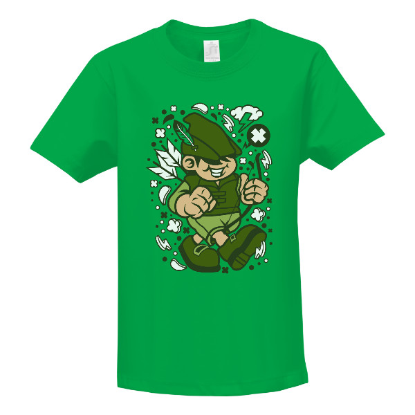 Tričko s potiskem Malý Robin Hood 