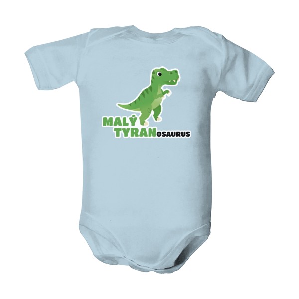 Dětské body  s potiskem Malý Tyranosaurus
