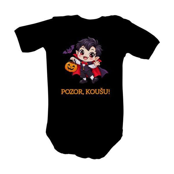 Dětské body  s potiskem Malý upír