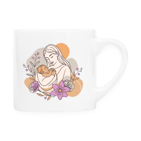 Máma - podporující hrnek