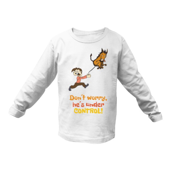 Tričko s potiskem Mami neboj