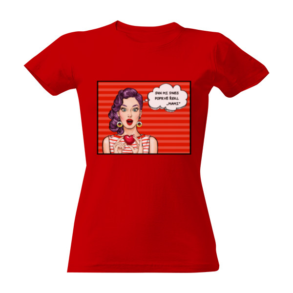 Tričko s potiskem MAMI