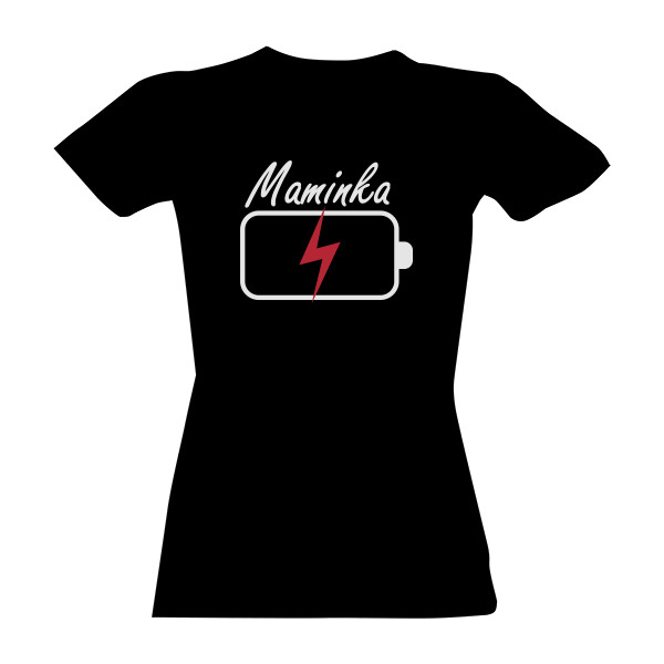 Tričko s potlačou Maminčina energie