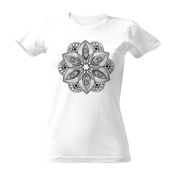 Tričko s potiskem Mandala 3