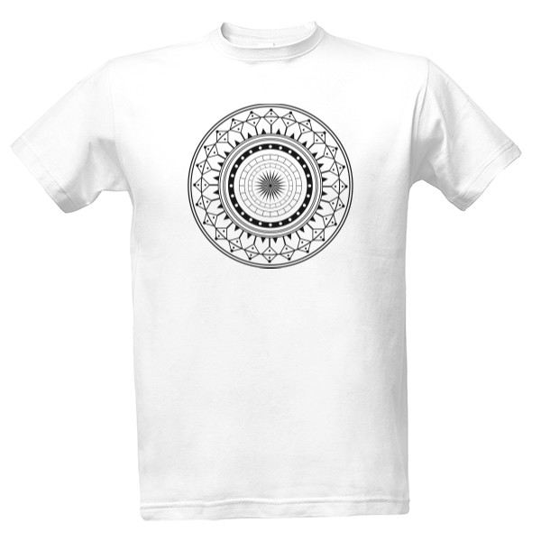 Tričko s potlačou Mandala 5