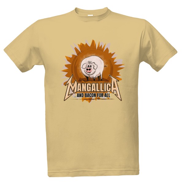 Tričko s potiskem Mangallica_mlb2