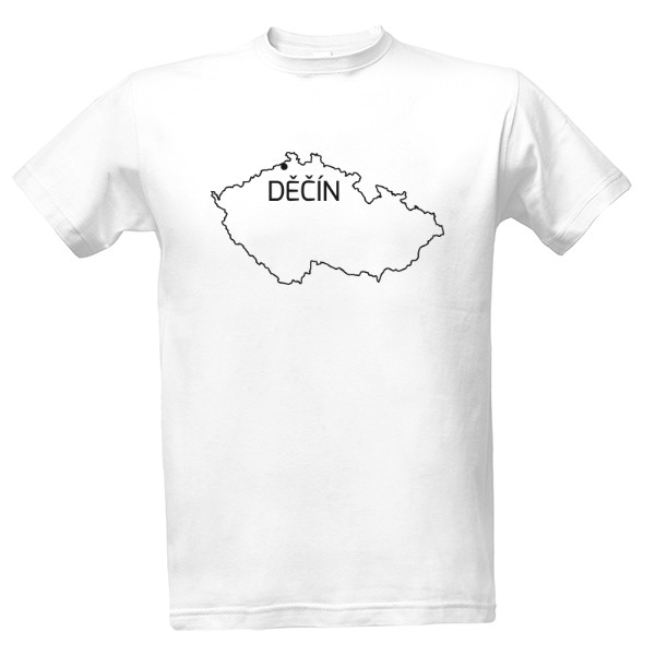 Tričko s potiskem Tričko Děčín