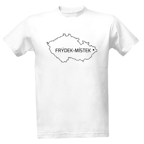 Tričko s potiskem Tričko Frýdek-Místek
