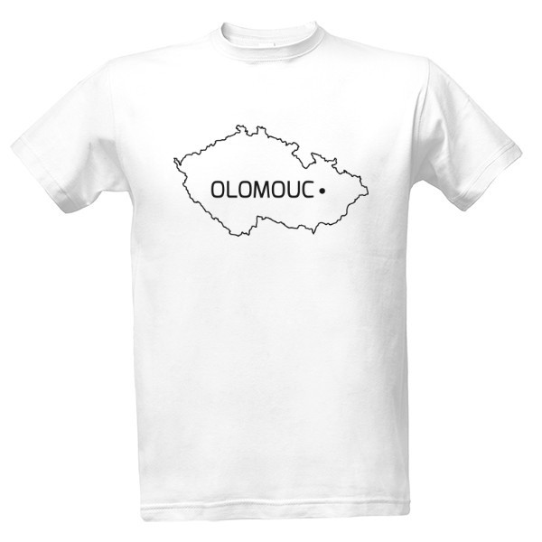 Tričko s potiskem Tričko Olomouc