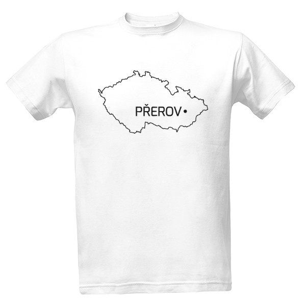 Tričko s potiskem Tričko Přerov