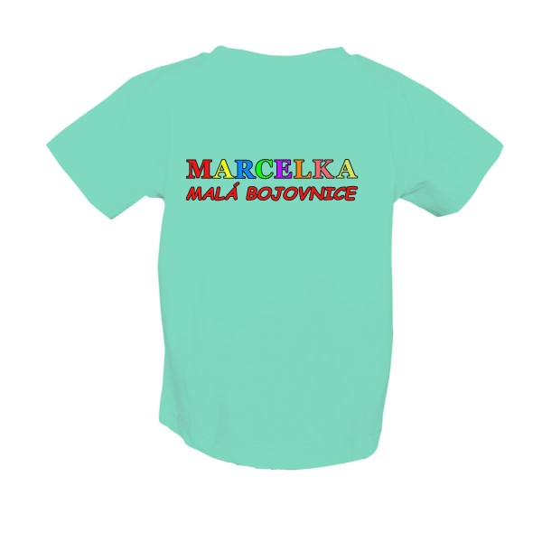Tričko s potiskem Marcelka bojovnice