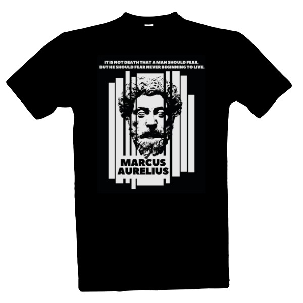 Tričko s potiskem Marcus Aurelius