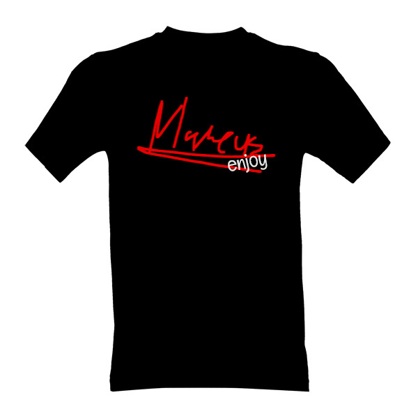 Tričko s potiskem MARCUS enjoy