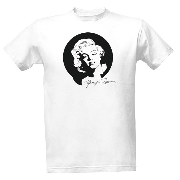 Tričko s potiskem Marilyn