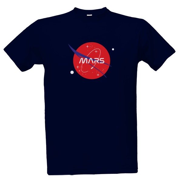 Tričko s potiskem Mars - NASA
