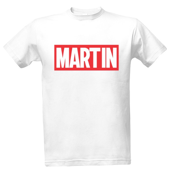 Tričko s potiskem MARTIN