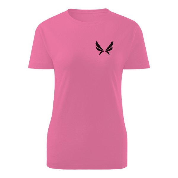 Master Ops Black on Pink Women T-Shirt