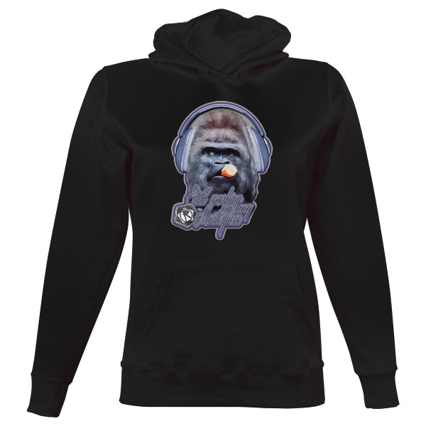 Dámská mikina s kapucí s potiskem Master Piece Ramirez hip hop