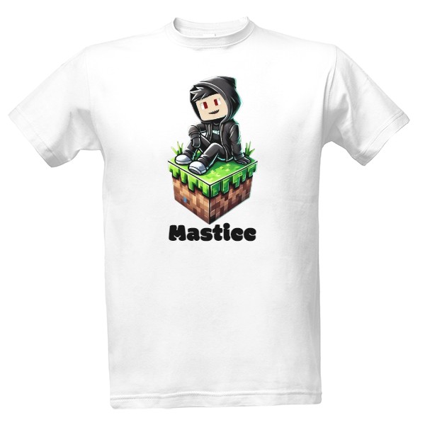 Tričko s potiskem Masticc Tricko Minecraft