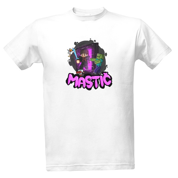 Tričko s potiskem Mastič Tričko s Textom