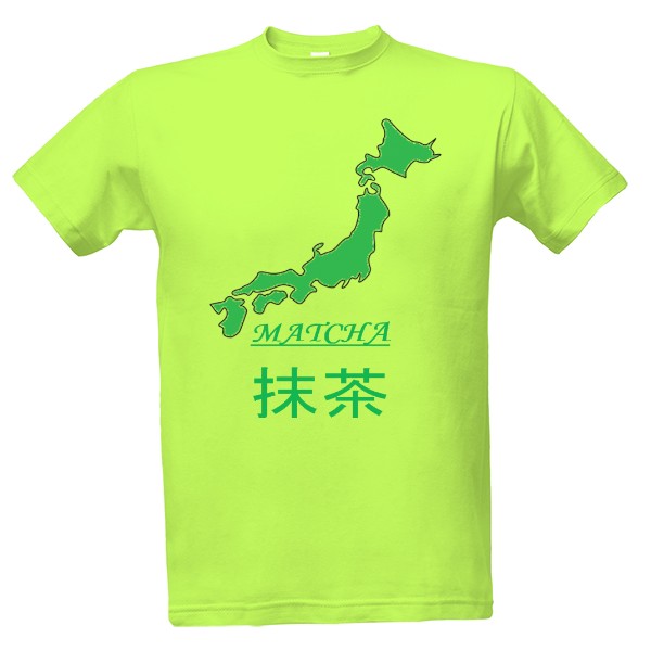 Tričko s potiskem Matcha-Made in Japan
