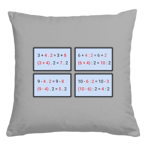 Matematický polštář Závorky