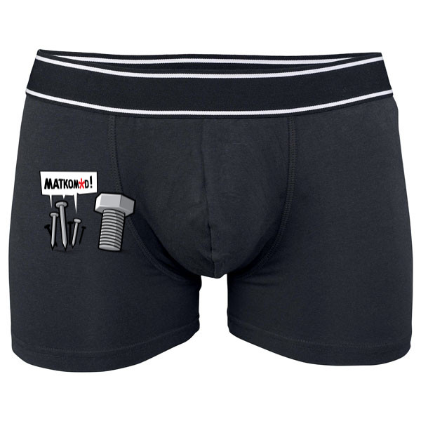 Boxerky Kariban s potiskem Matkomrd