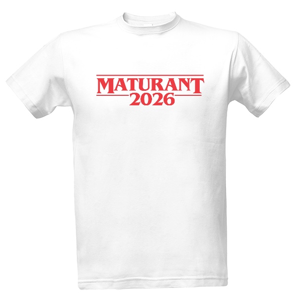 Maturant 2026 na motivy Stranger Things varianta 2