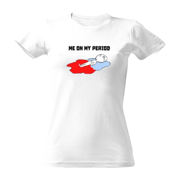Me on my period - černá