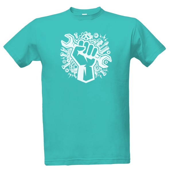 Tričko s potiskem Mechanik