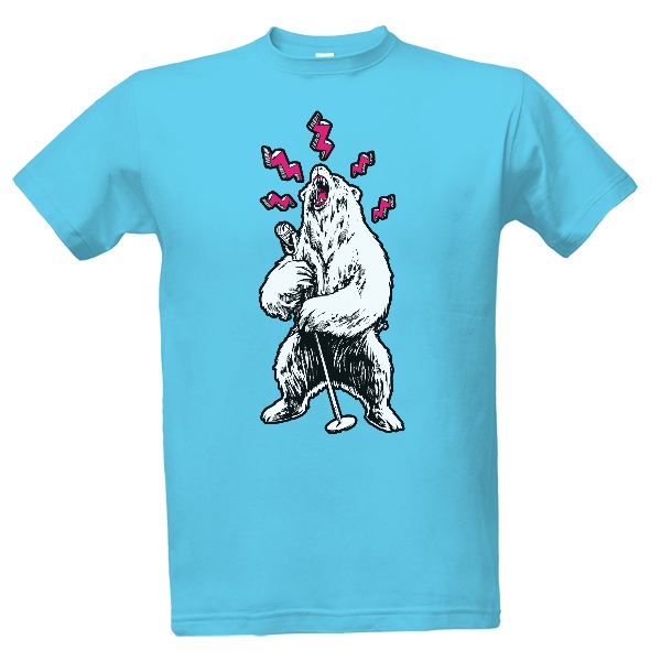 Tričko s potiskem Medvěd