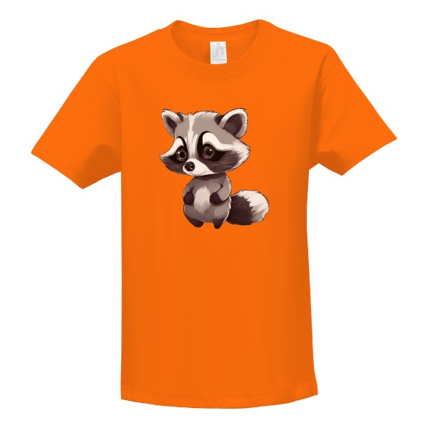 Tričko s potlačou medvedík čistotný mýval