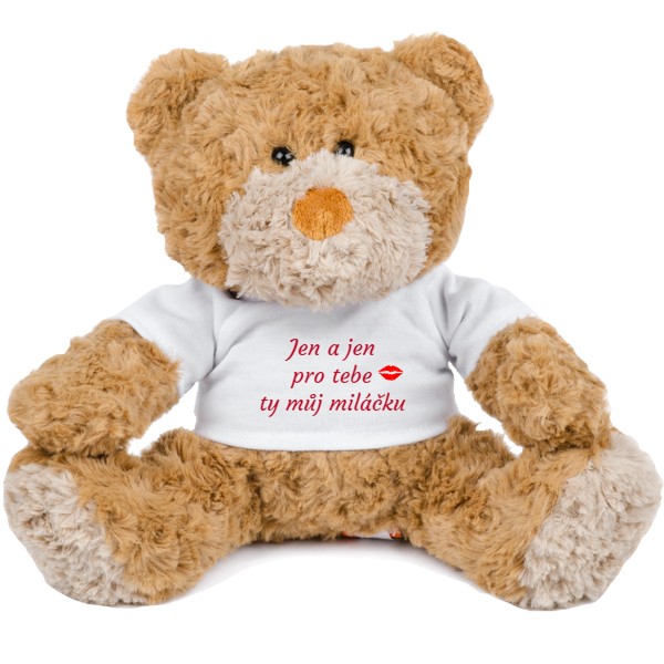 Medvídek Teddy s potiskem Medvídek z lásky