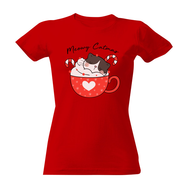 T-shirt Meowy Catmas