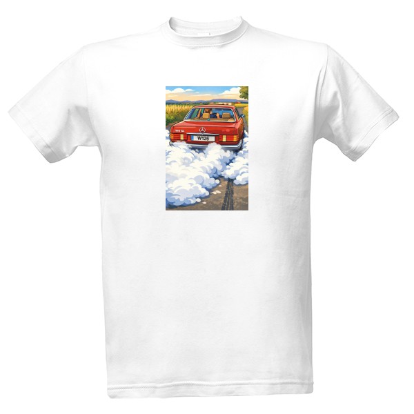 Mercedes-Benz W126 Red