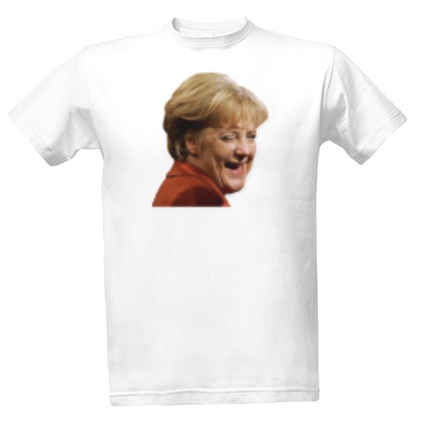 Tričko s potiskem Merkel